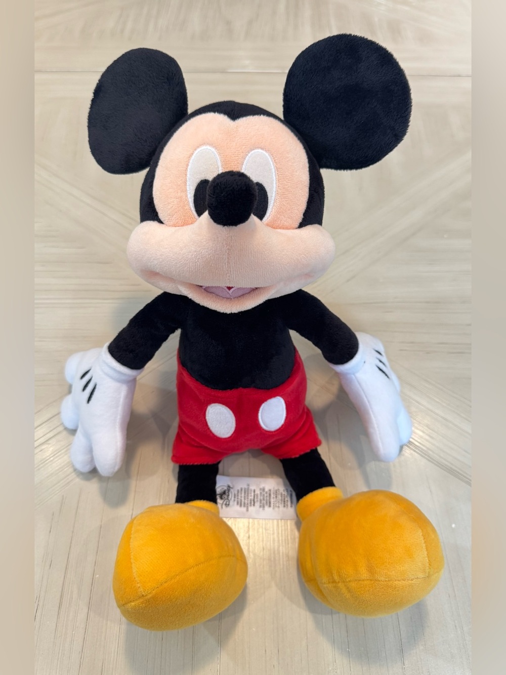 Disney Store Mickey Mouse Classic Plush – 19” – Authentic Disney – Red Shorts